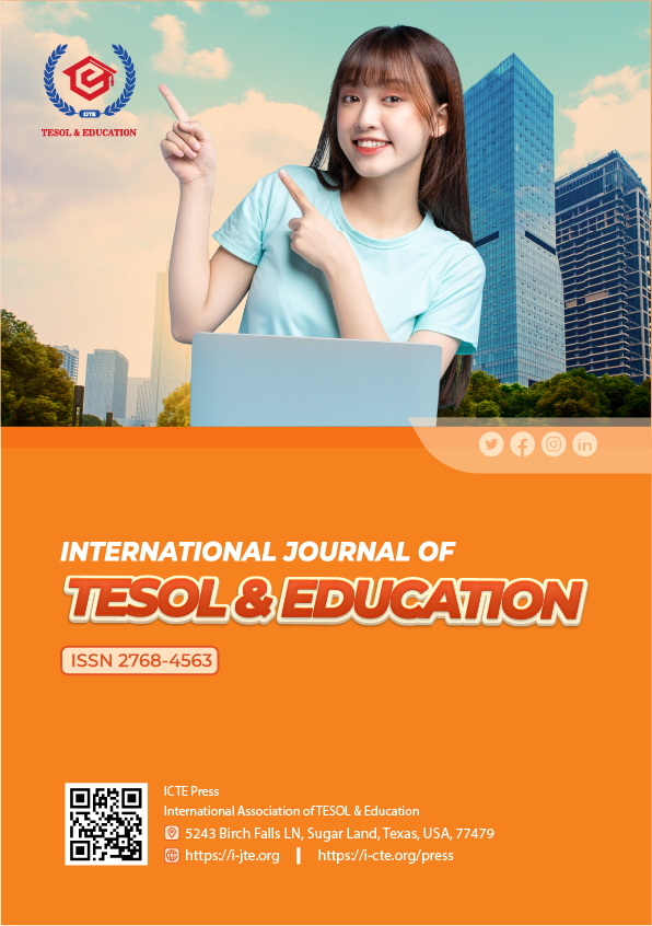 					View Vol. 3 No. 2 (2023): TESOL & Education
				