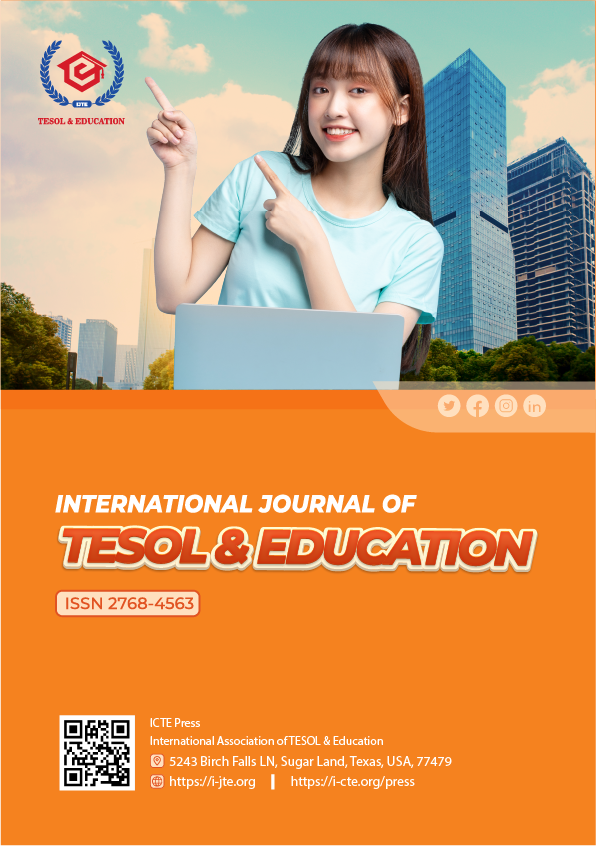 					View Vol. 5 No. 1 (2025): TESOL & Education
				