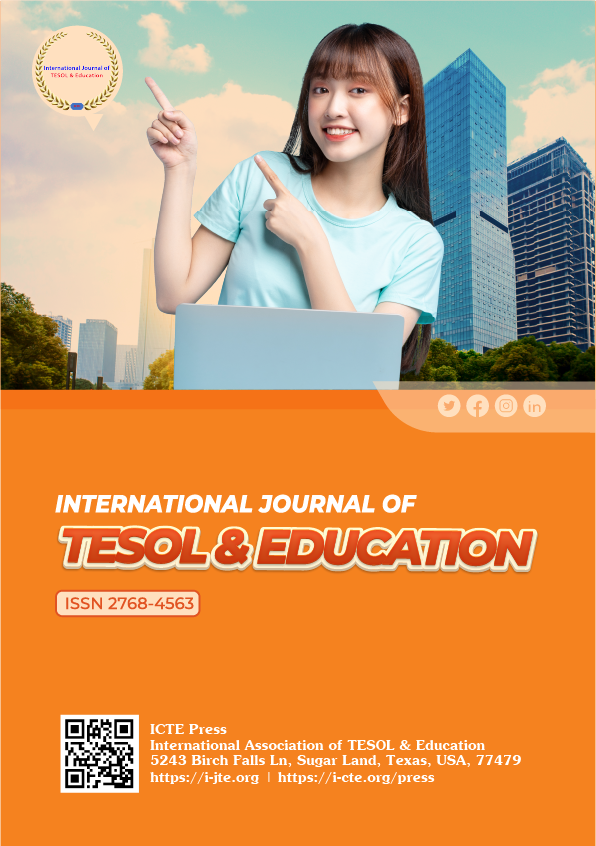 					View Vol. 2 No. 5 (2022): TESOL & Education
				